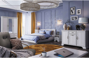 Спальня Тиффани 3 (крем вудлайн)