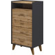 Комод Сканди высокий МН-036-18(графит)