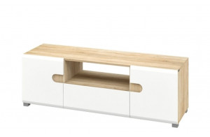 Модульная мебель для гостиной Леонардо белый полуглянец композиция 2