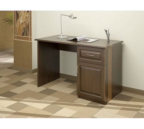 Письменный стол Герцог MUR-106-10 однотумбовый с дверцей