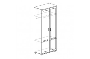 Двухдверный шкаф для одежды Белла 241